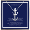 Image of Anchor of Hope Necklace: Hebrews 6:19