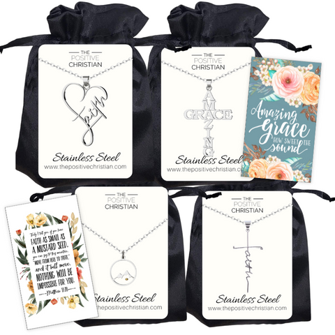 Grace & Faith Necklace Bundle Gift Set