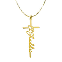 El Shaddai Cross Necklace