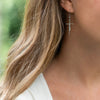 Image of Faith Cross Earrings