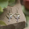 Image of Faith Heart Earrings