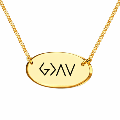 God Is Greater Necklace