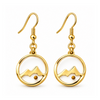 Image of Mustard Seed Mountain Earrings