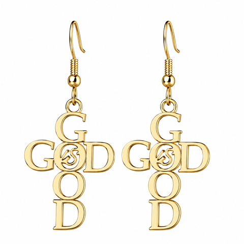 God is Good Earrings