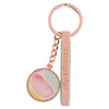 Image of You’ve Got This Smooth Sea Glass Rose Gold Key Ring