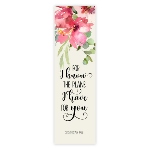 Bookmarks (10 Pack) I Know The Plans