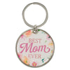 Image of Best Mom Ever Epoxy-coated Metal Keychain - Numbers 6:24