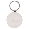 Image of Grace Upon Grace Indigo Rose Gold Metal Epoxy-coated Keychain - John 1:16