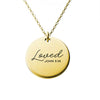 Image of Loved John 3:16 Necklace