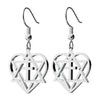 Image of Messianic Heart Earrings