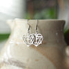 Image of Messianic Heart Earrings