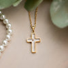 Image of Mustard Seed Cross Necklace