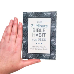 The 3-Minute Bible Habit for Men: A 90-Day Plan for Daily Scripture Study
