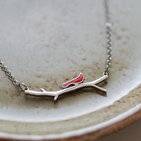 Cardinal Necklace