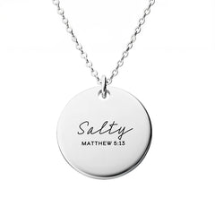 Salty Matthew 5:13 Necklace