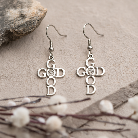 God is Good Earrings
