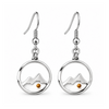 Image of Mustard Seed Mountain Earrings