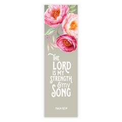 Bookmarks (10 Pack) The Lord Is My Strength