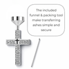 Image of Cremation Cross Necklace