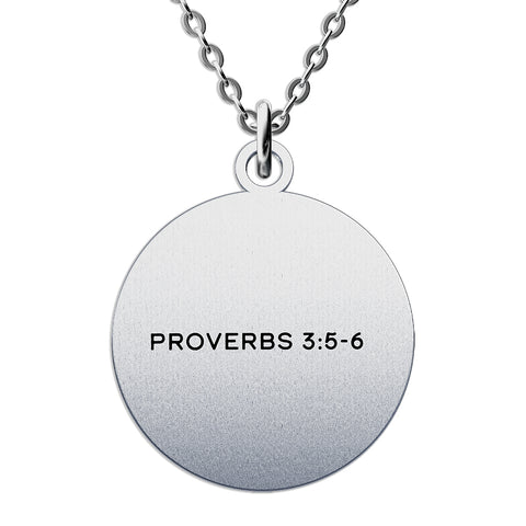 Trust In The Lord Proverbs 3:5-6 Necklace