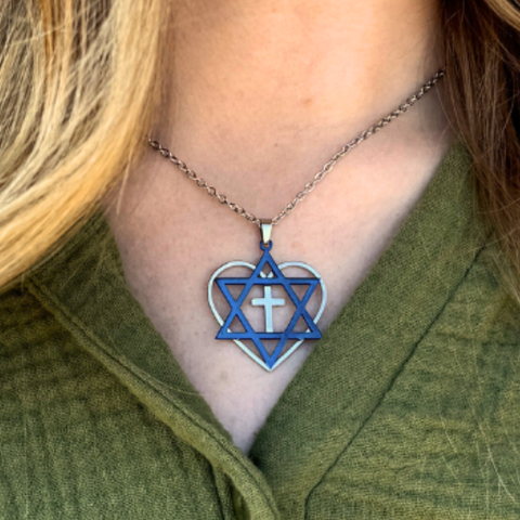 Messianic Heart Necklace