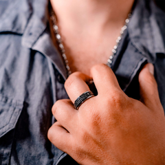Lord's Prayer Spinner Ring