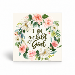 Child Of God Magnet 2" x 2" (Ships around 10-12-26)