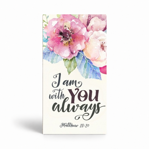 With You Always Magnet 1.5" x 3" (Ships around 10-12-26)