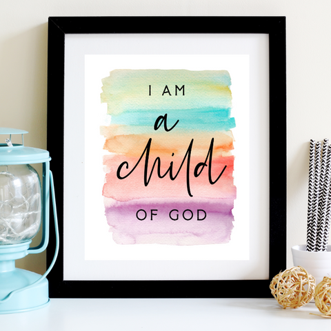 Child of God 8" x 10" Poster Print (Unframed)