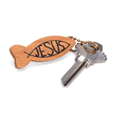 Jesus Fish Key Chain