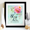 Image of Bless This Home 8" x 10" Poster Print (Unframed)