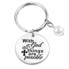 Image of With God All Things Are Possible Key Chain
