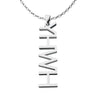 Image of YHWH Necklace (Ships by 10-29-24)