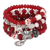 Image of Stackable Bead Bracelet w/ Charms