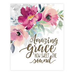 Amazing Grace 8" x 10" Poster Print (Unframed)