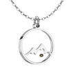 Image of Mustard Seed Mountain Necklace