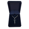Image of 925 Sterling Silver Petite Faith Cross Necklace