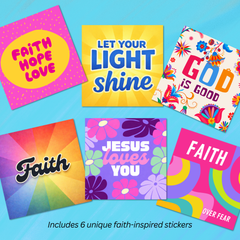 Bright Truths Stickers 6-Pack (2" x 2")