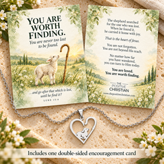 7-Piece Faith & Encouragement Necklace Collection (Ships around 12-16-26)