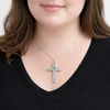 Image of Cremation Cross Necklace