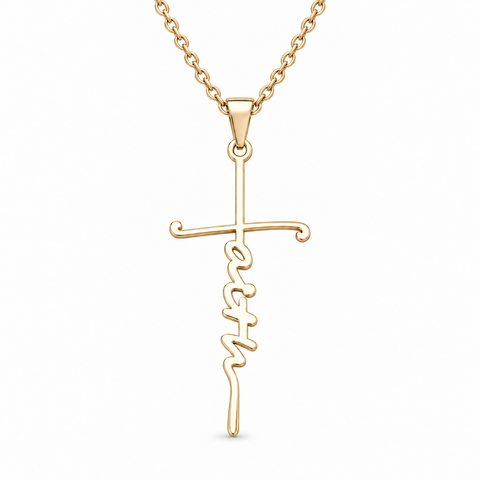 Faith Cross Necklace