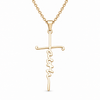 Image of Faith Cross Necklace