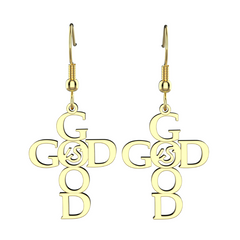 God is Good Earrings