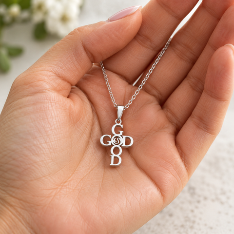 Petite God Is Good Necklace (Ships around 12-16-26)