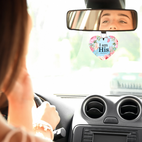 I Am His Rearview Mirror Ornament