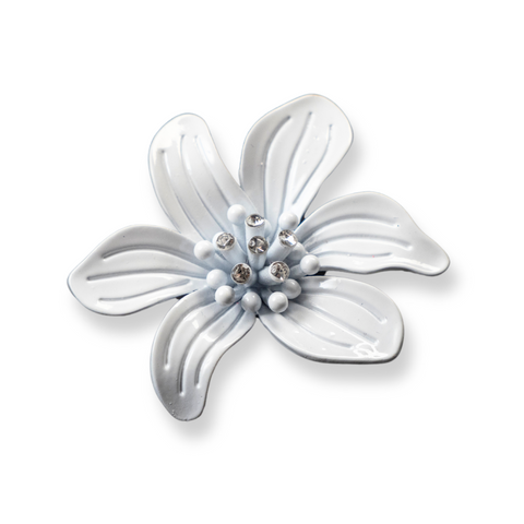 White Lily Brooch (Ships 2-29-24)