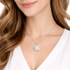 Image of Multi-Color Hexagon Enamel Necklace