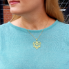 Image of Messianic Heart Necklace