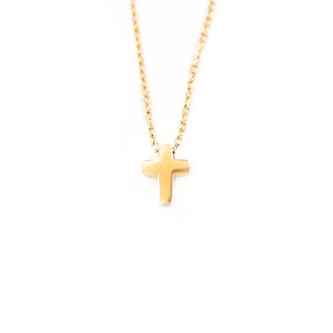 Mini Cross Necklace (Ships around 03-25-25)