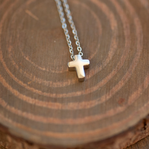 Mini Cross Necklace (Ships around 03-25-25)